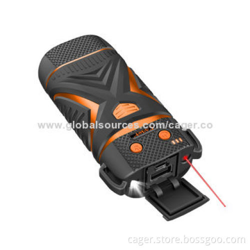 Cager 5,600mAh Waterproof Mobile Phone Power Bank with 5V DC/1,000mAh Input